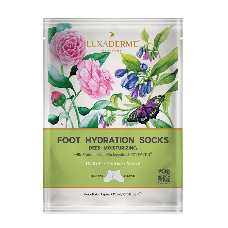 LuxaDerme Deep Moisturizing - Foot Hydration Socks