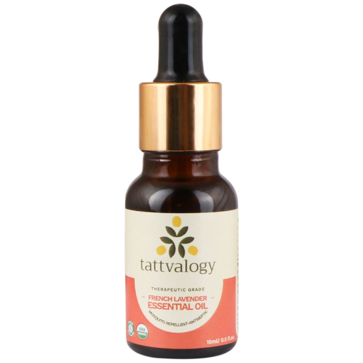 Tattvalogy Therapeutic Grade Indian Lavender Essential Oil, Pure & Undiluted for Skin & Hair