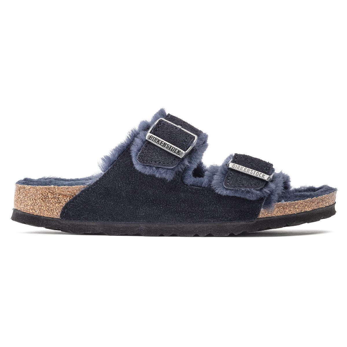 birkenstock furry sandals