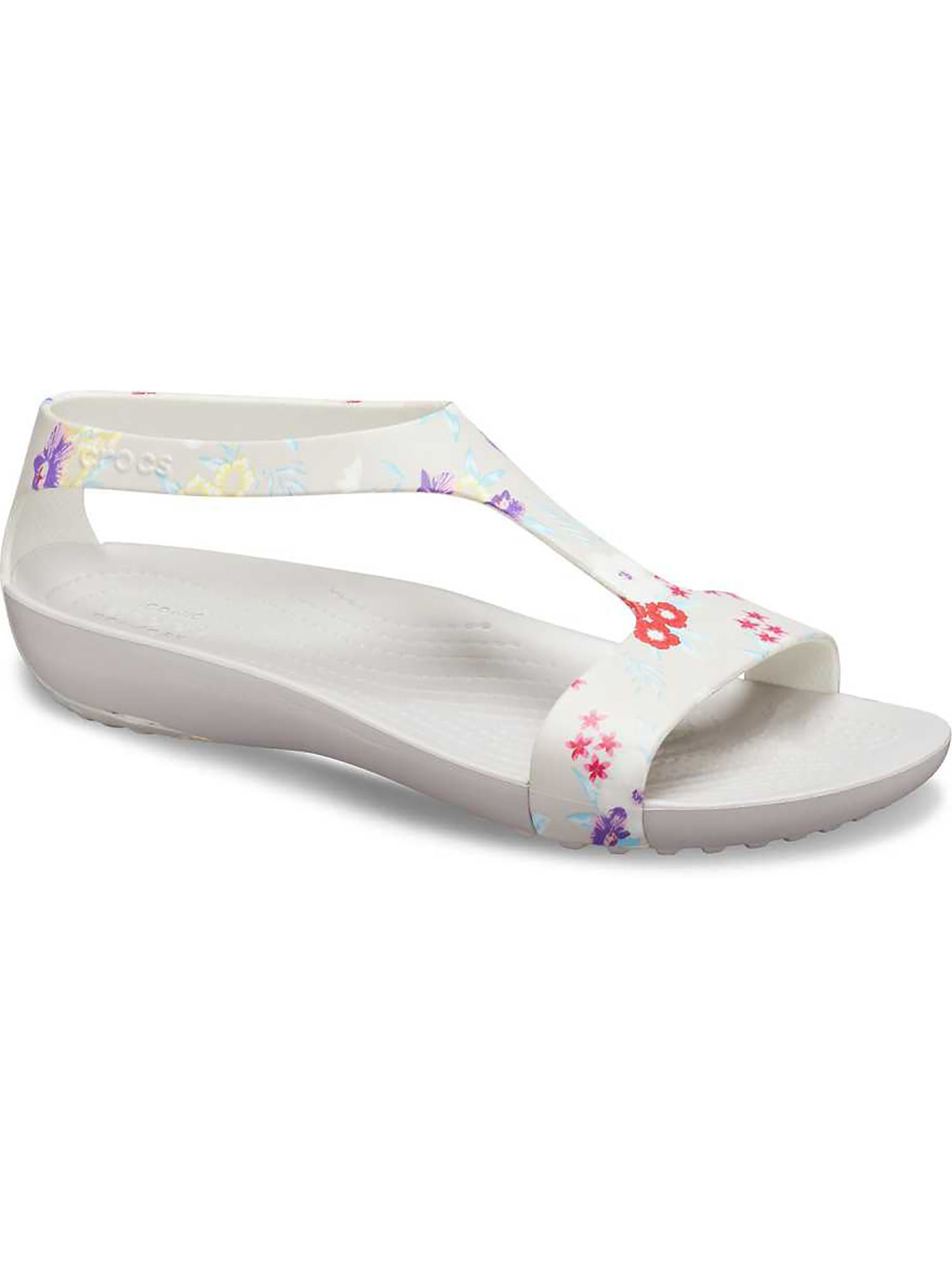 Buy Crocs White Serena Sandals Online