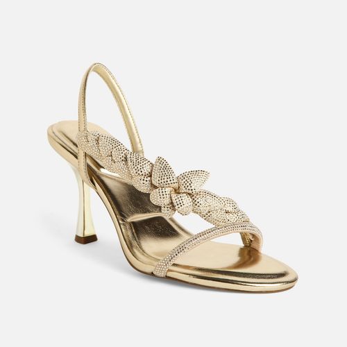 Aldo Danae Women Champagne Dress Heel Sandals (UK 2)