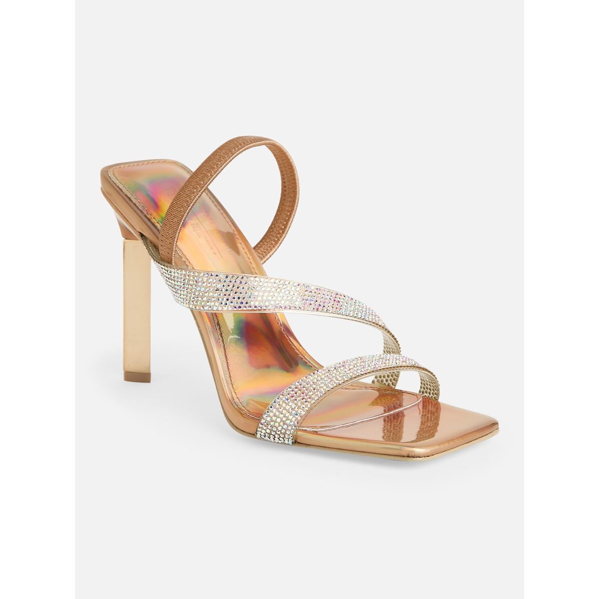 Gold Heeled Fuller Coverage Sandal (3102390) | Truworths