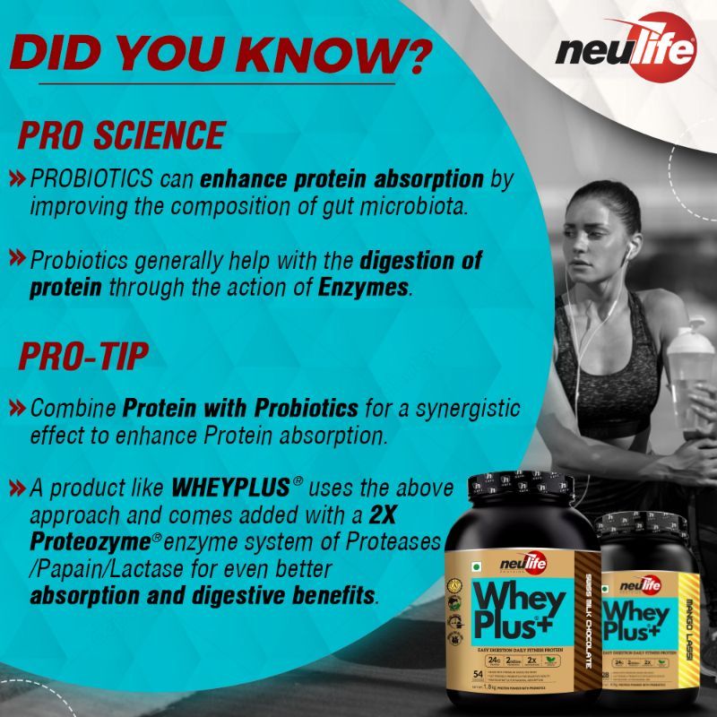 Buy Neulife Wheyplus Gut-Friendly Grass-Fed Whey Protein Powder - Mango ...