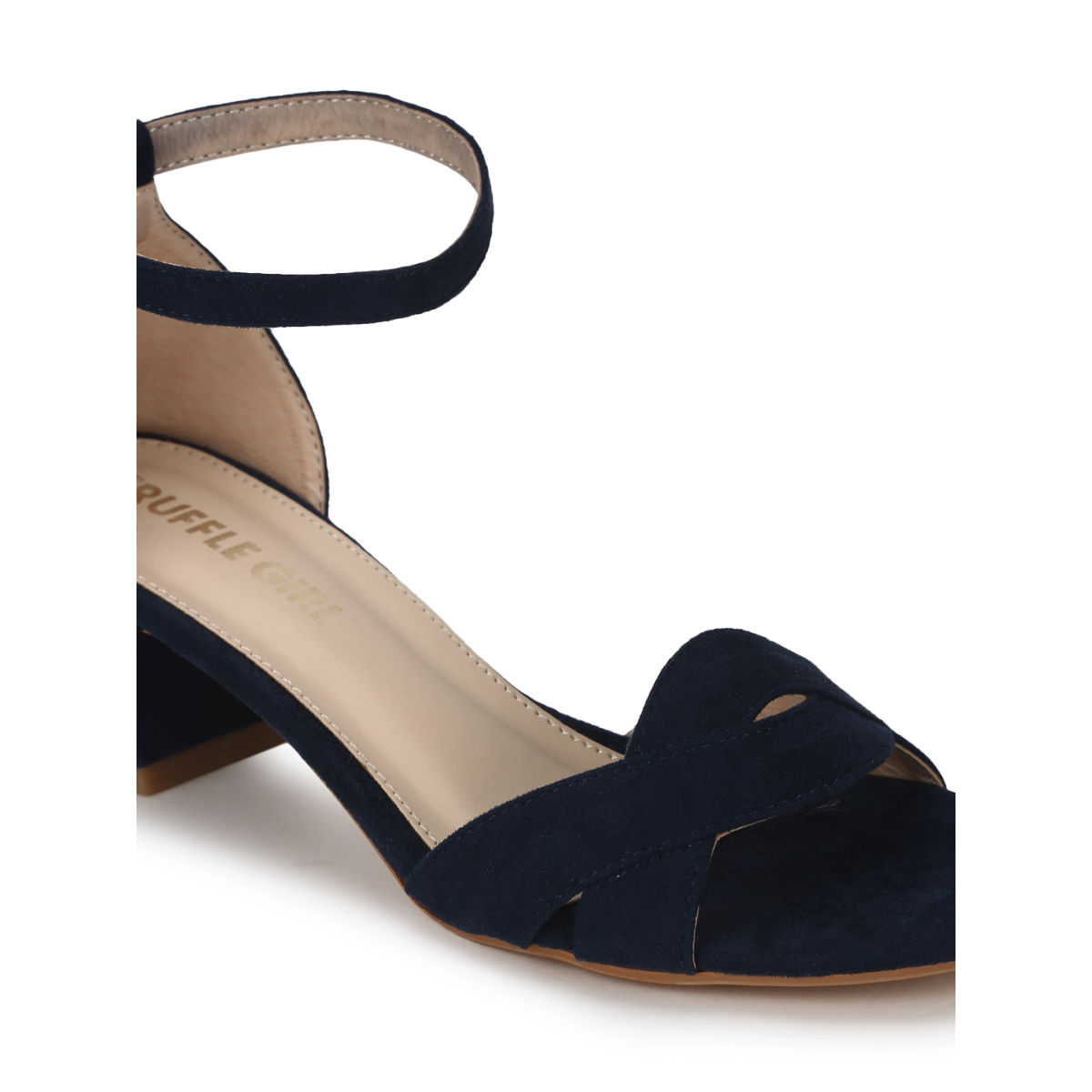 Navy barely there sandals new arrivals