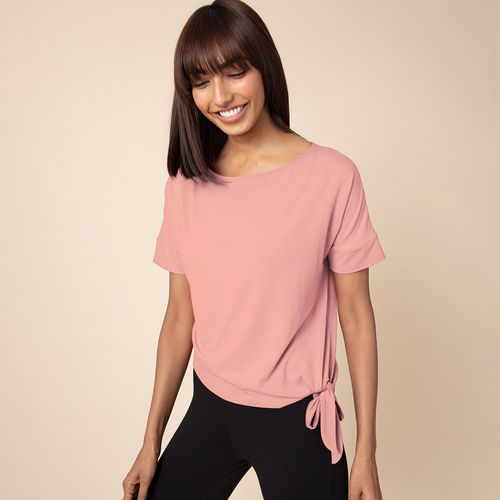 Buy Nykd by Nykaa On-Trend Tie-Up Top , Nykd All Day-NYK 022 - Pink Online