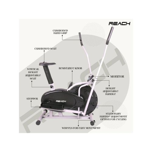 Dual Trainer In Elliptical And Exercise Bike Buy Reach Orbitrack