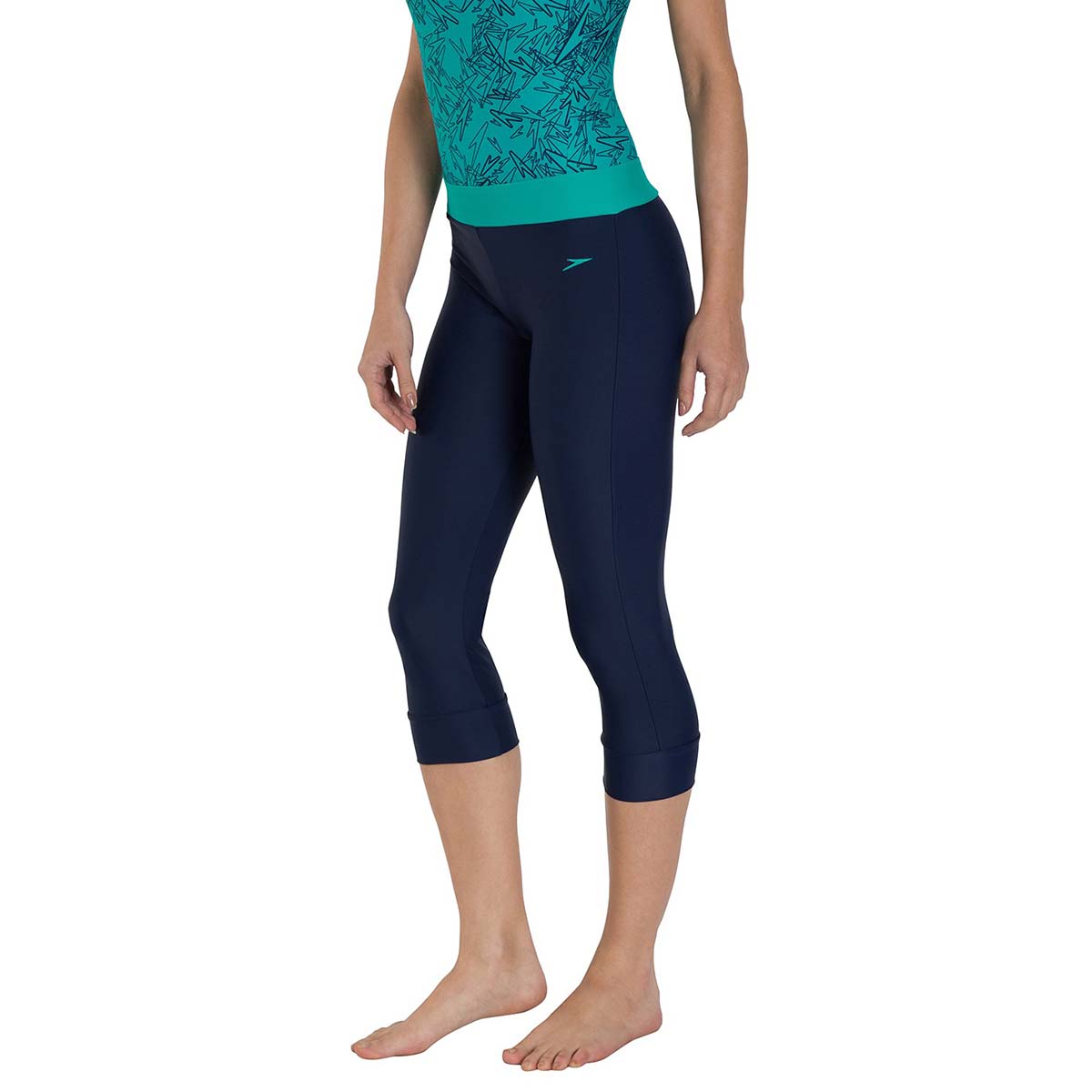 Speedo Solid Swim Capri Blue Buy Speedo Solid Swim Capri Blue