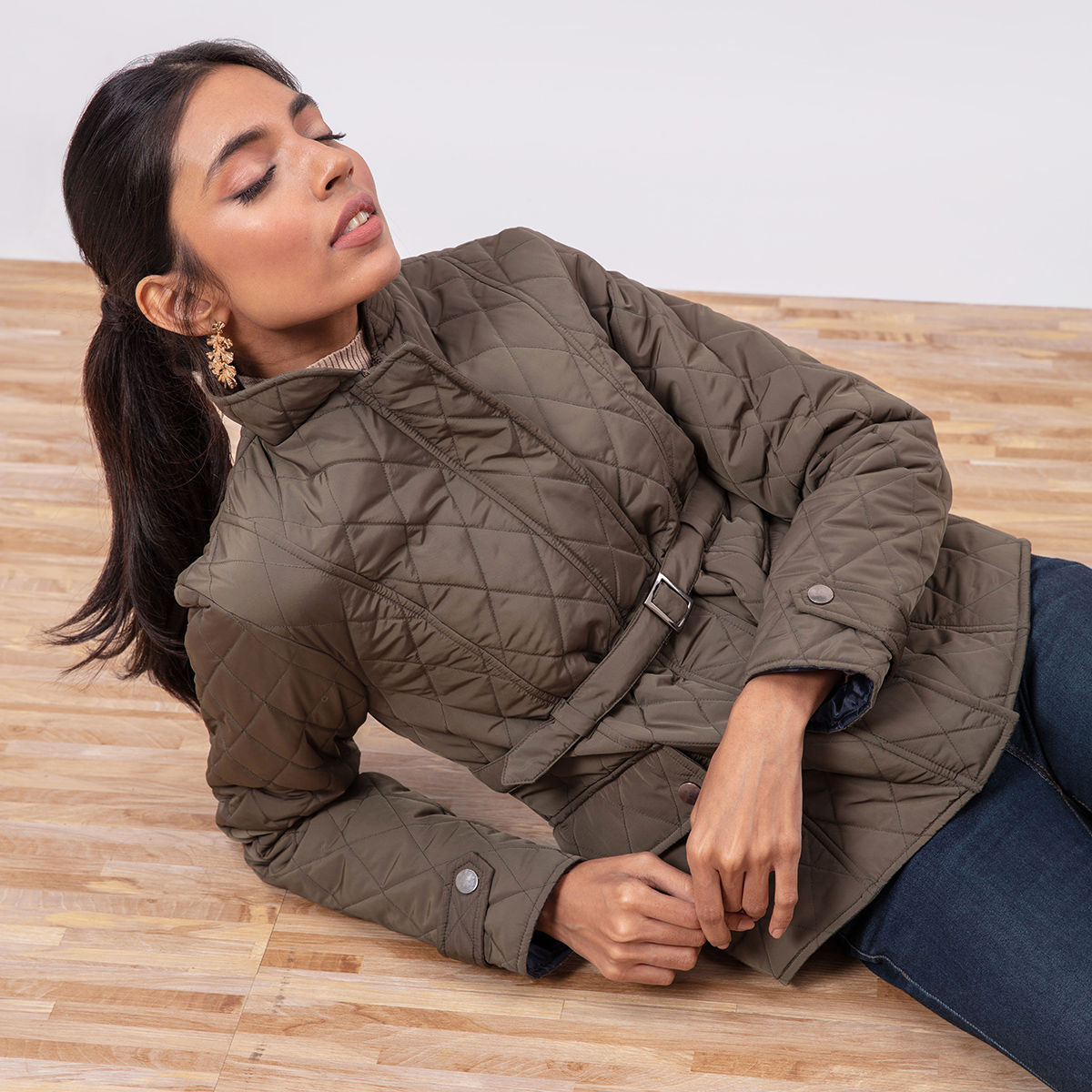After Dawn Olive Green Jacket 