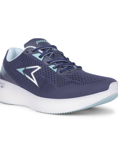 Buy Power Navy Blue Women Lace-Up Sports Running Shoes Online