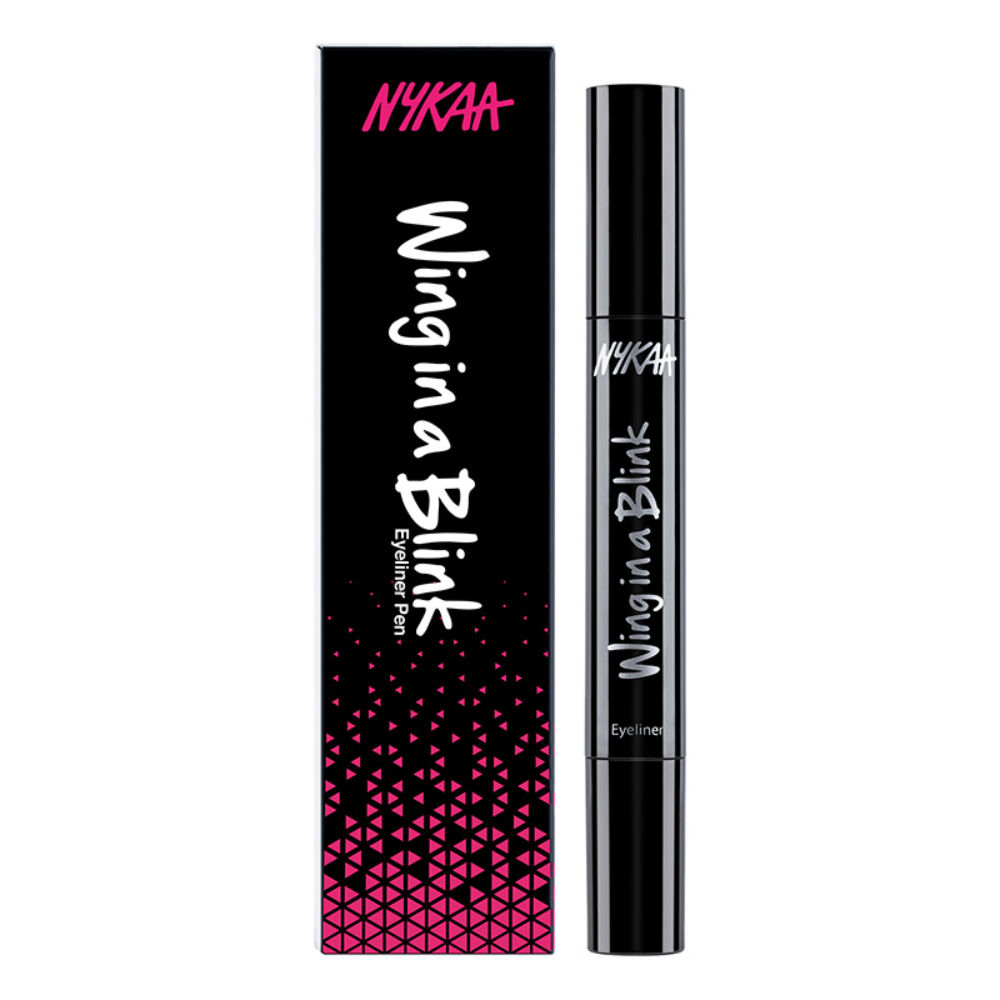 Nykaa Get Winged Sketch Eyeliner Pen  Black Swan 01 Buy Nykaa Get  Winged Sketch Eyeliner Pen  Black Swan 01 Online at Best Price in India   Nykaa
