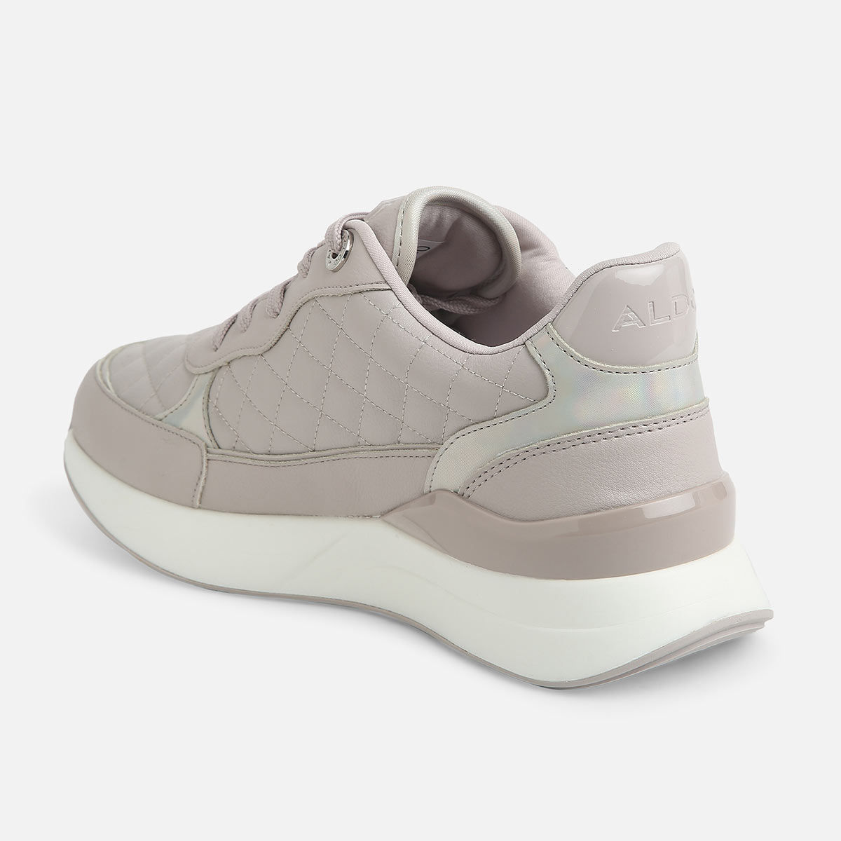 【ALDO アルド】COSMICSTEP レディーススニーカー Buy Aldo Cosmicstep Synthetic Other Grey Quilted Casual Shoe