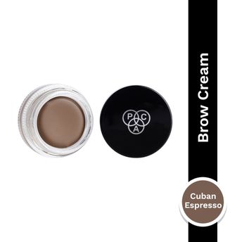 PAC SuperBrowww Cream Cuban Espresso - Highly Pigmented Brow Pomade, Long Lasting & Smudgeproof