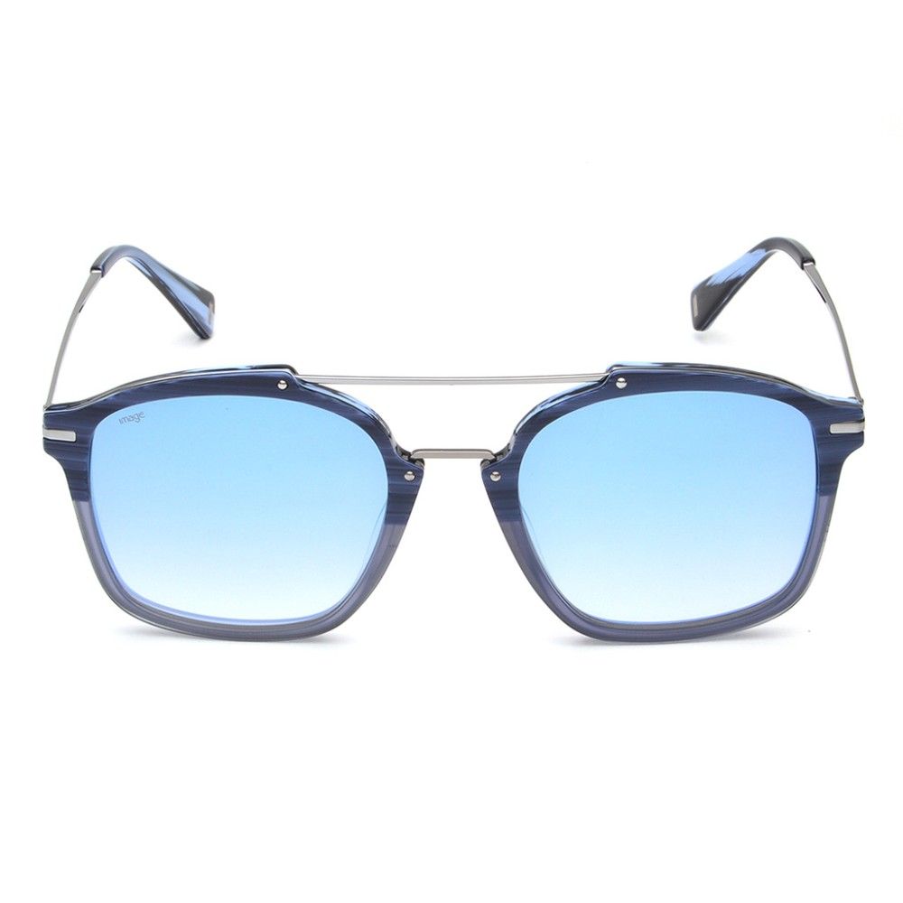 IMAGE UV Protection Square Men Sunglasses (IMS640C5SG|53)
