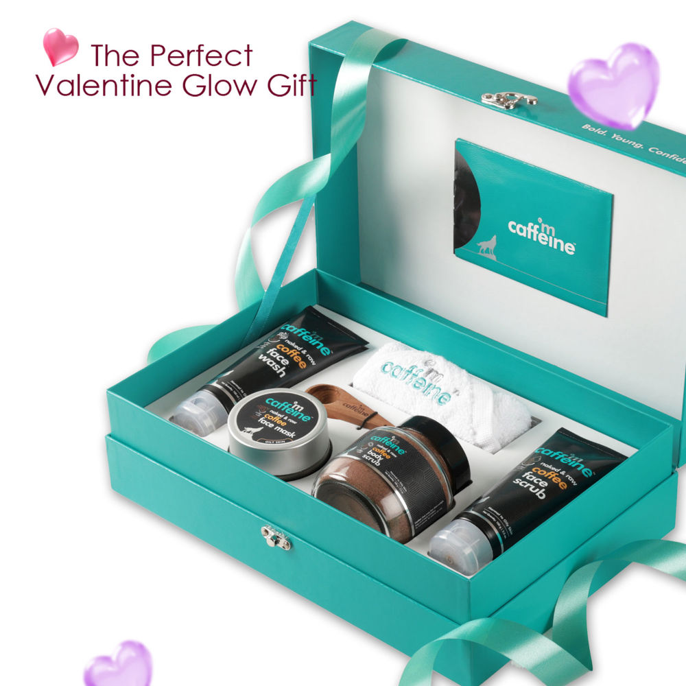 MCaffeine Coffee Mood Skin Care Gift Kit – Valentine’s Day Skincare & Body Care Box