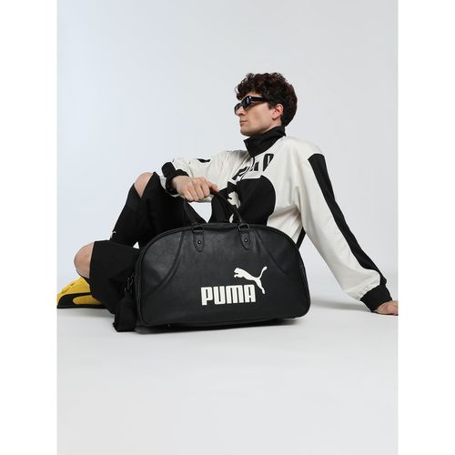 Sports Bag Black Puma Duffel Bag Puma Black Archive Unisex Grip