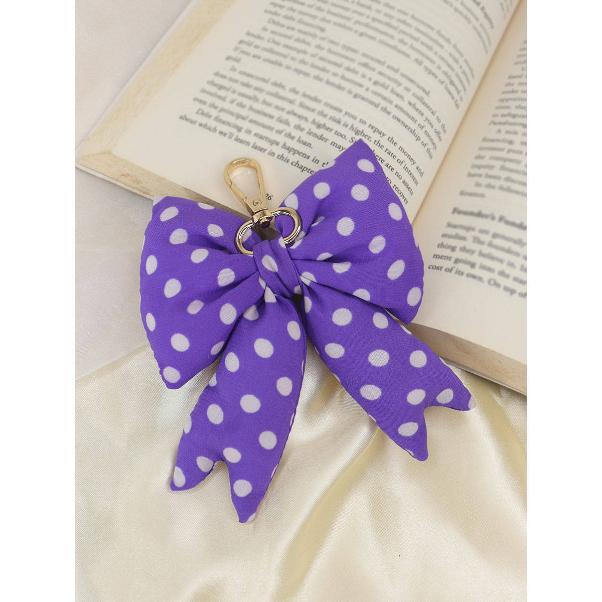 Soho Boho Studio Purple Lolly Sobowbow Bag Charm
