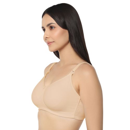 Amante Solid Non Padded Non-Wired Full Coverage Nursing Bra (40D)