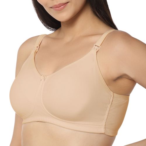 Buy Amante Solid Padded Non-Wired Maternity Bra Online