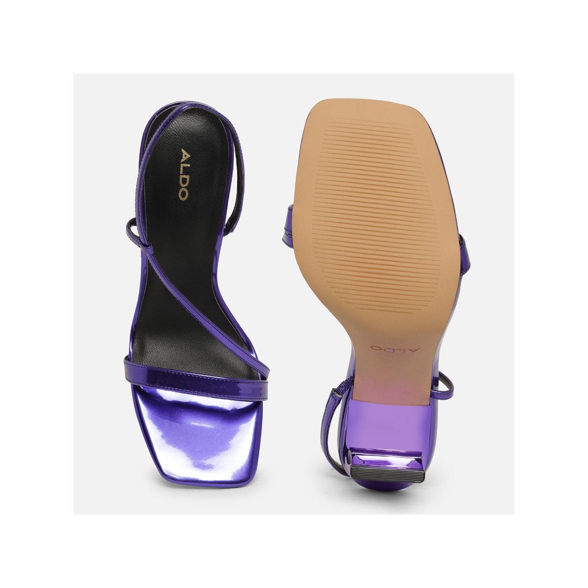 aldo purple heels