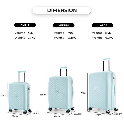 Buy Nasher Miles Antwerp Polypropylene Pastel Green Trolley Bag Online