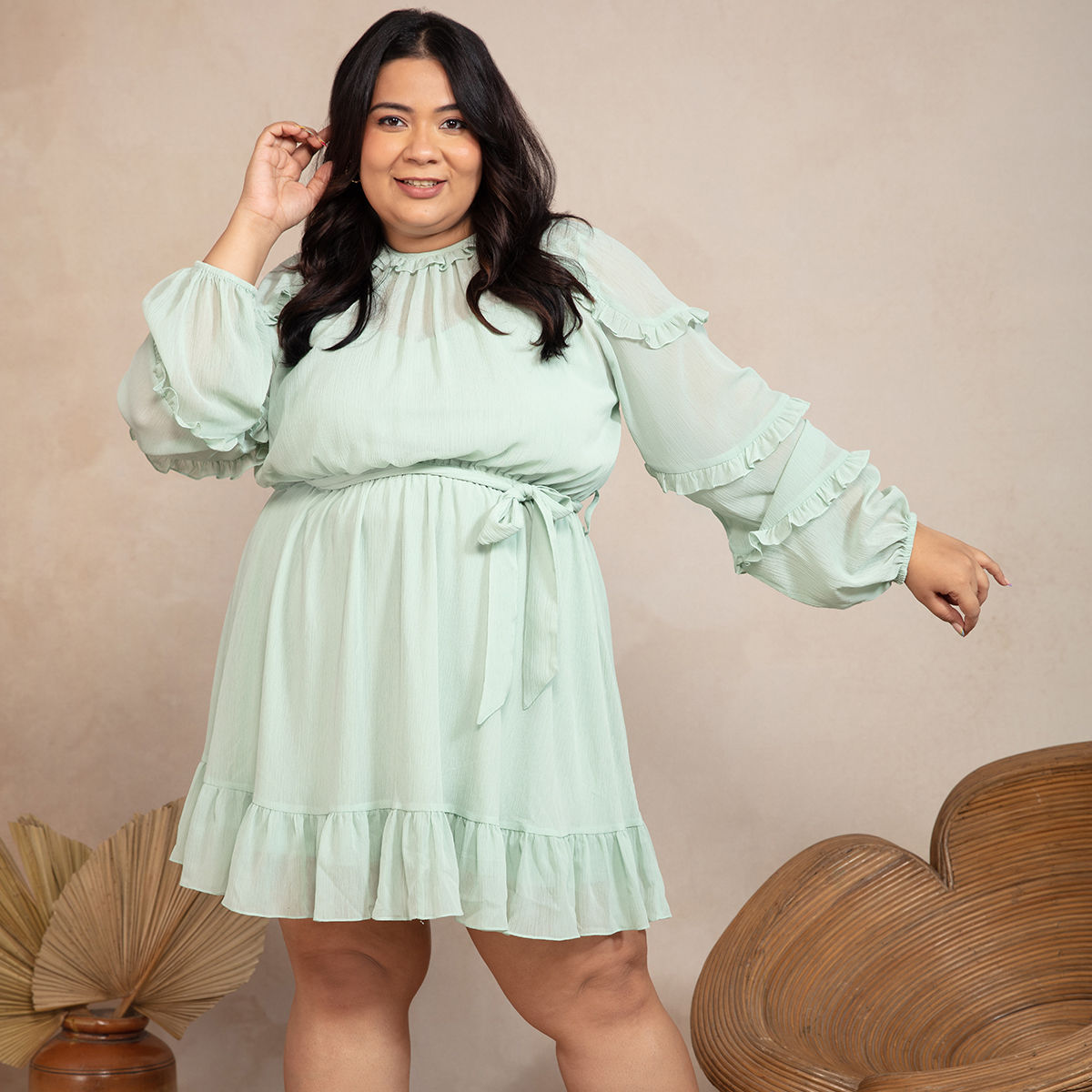 Buy Twenty Dresses By Nykaa Fashion Curve Bright And Beautiful Dress Online