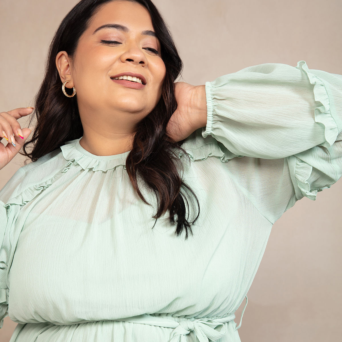 Buy Twenty Dresses By Nykaa Fashion Curve Bright And Beautiful Dress Online