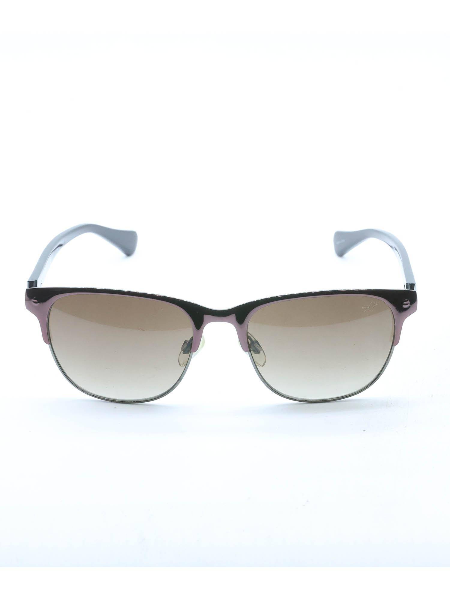 Kenneth Cole Brown Geometric Metal Uv Protected Sunglasses -KC7170 54 69F