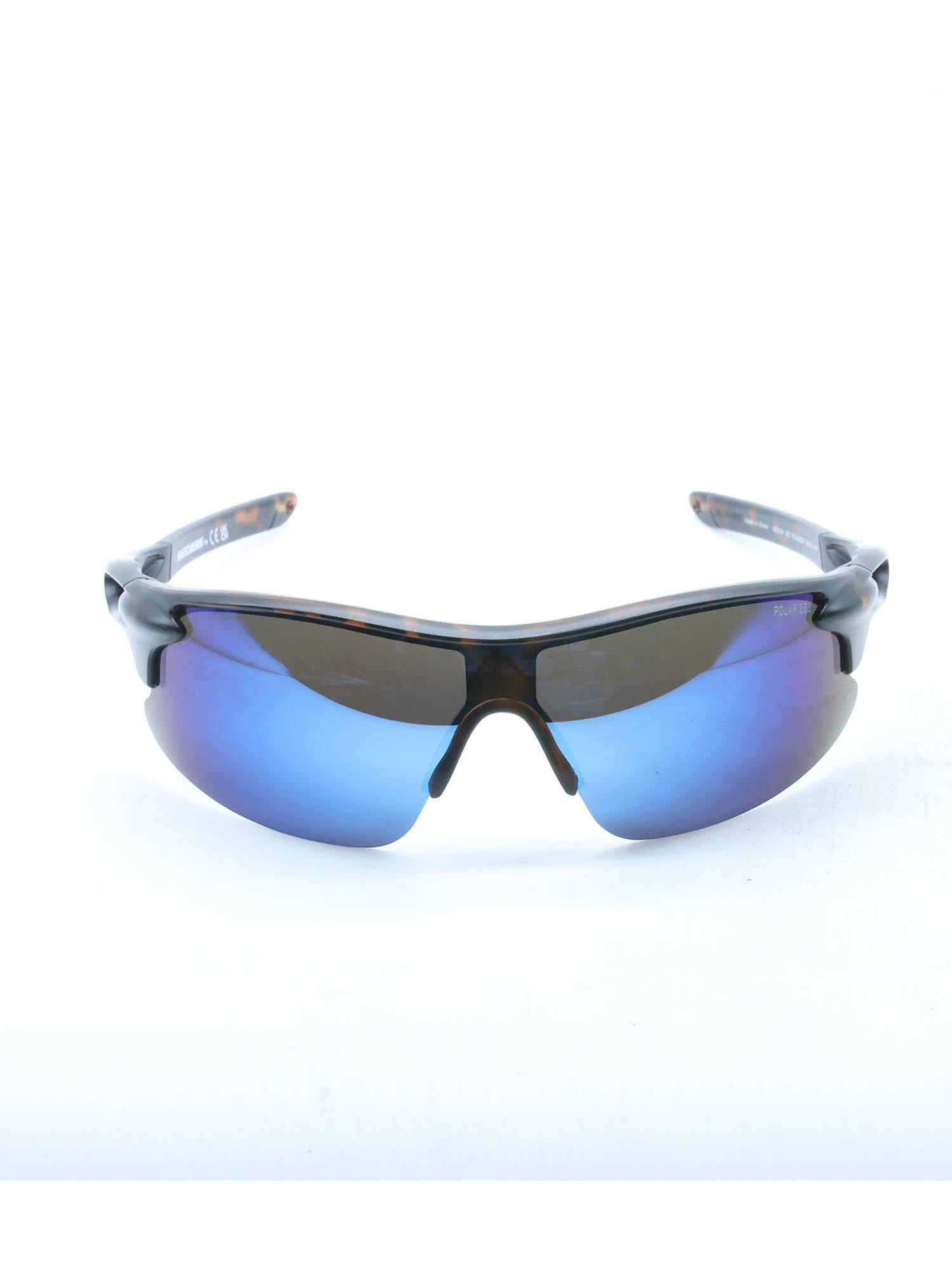 SKECHERS Blue Rectangular Acetate Uv Protected Sunglasses -SE5159 00 52D