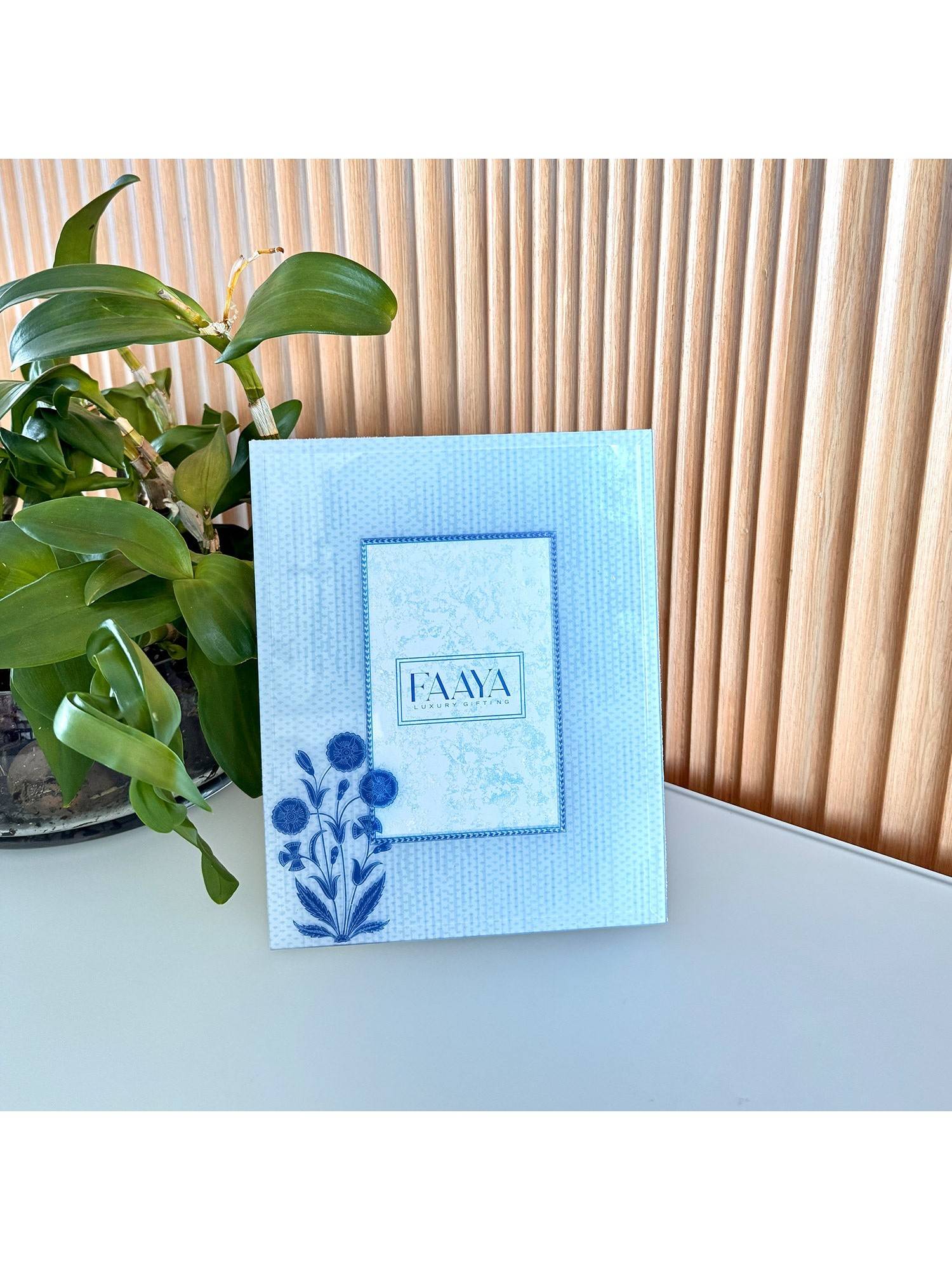 Faaya Gifting Royal Malabar Bevelled Glass Photo Frame