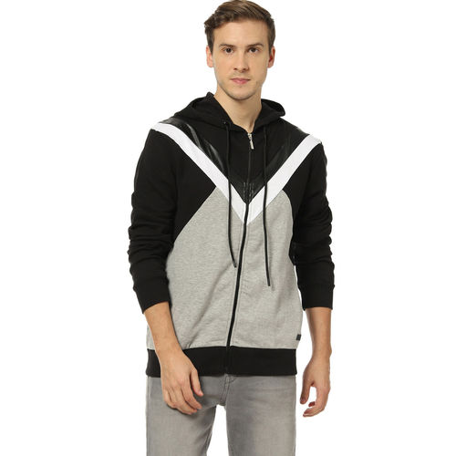 Buy Black Sweatshirt & Hoodies for Men by Campus Sutra Online