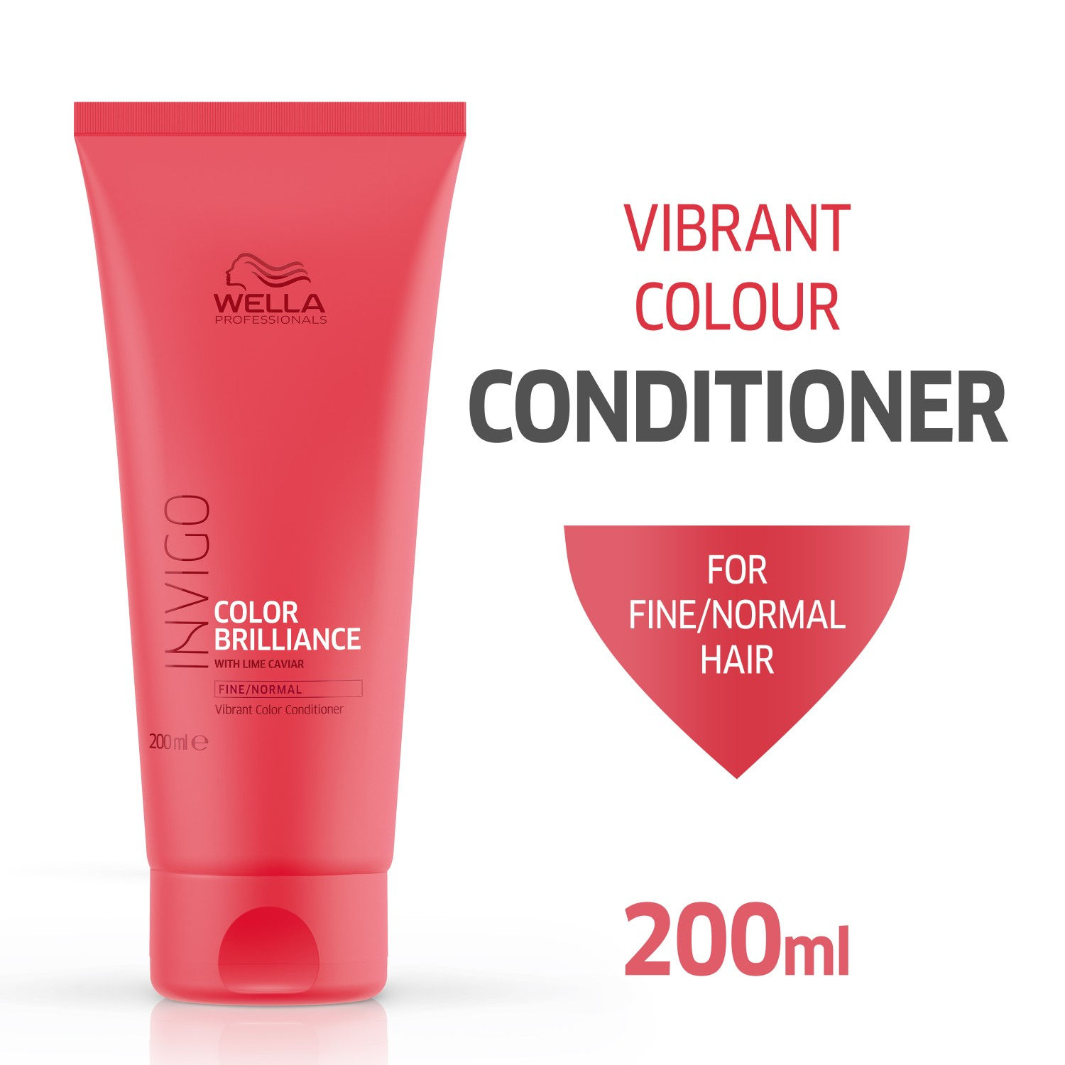 Wella Professionals INVIGO Color Brilliance Conditioner (Also Suitable For Colored Hair)