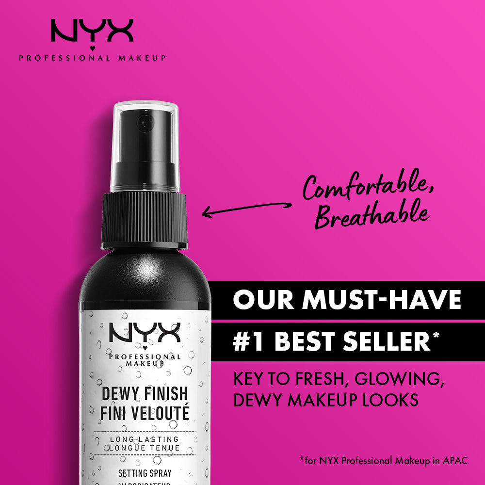 NYX Professional Makeup Long Lasting Makeup Setting Spray Dewy Finish Buy NYX Professional