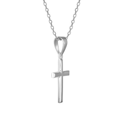 Buy GIVA Sterling Silver Blessed Holy Cross Pendant with Link