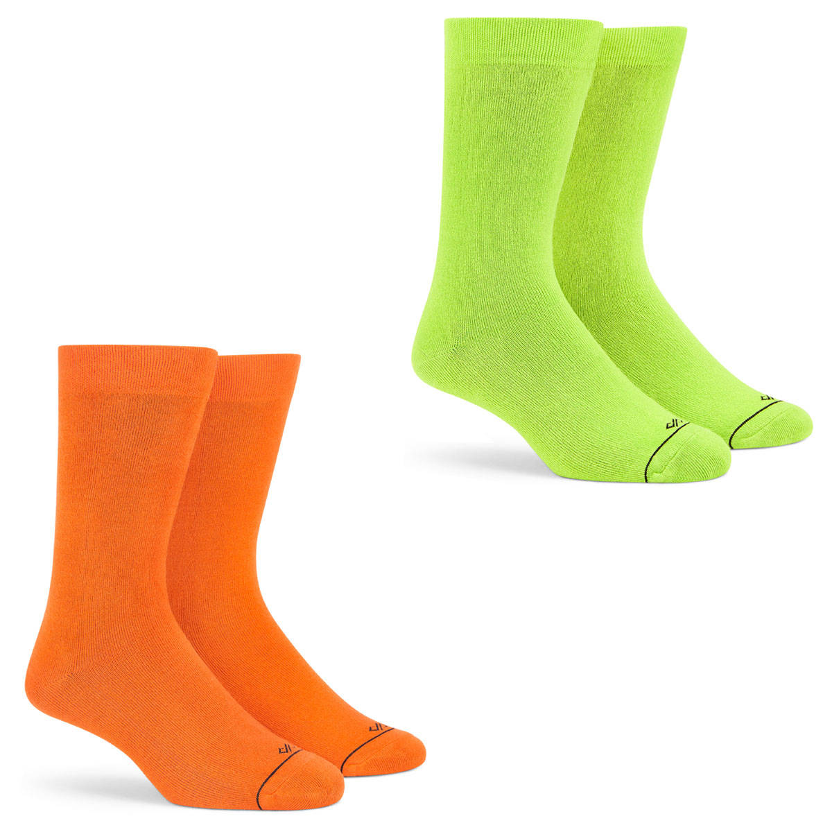 Dynamocks Men & Women Bamboo Crew Length Socks (Pack of 2)