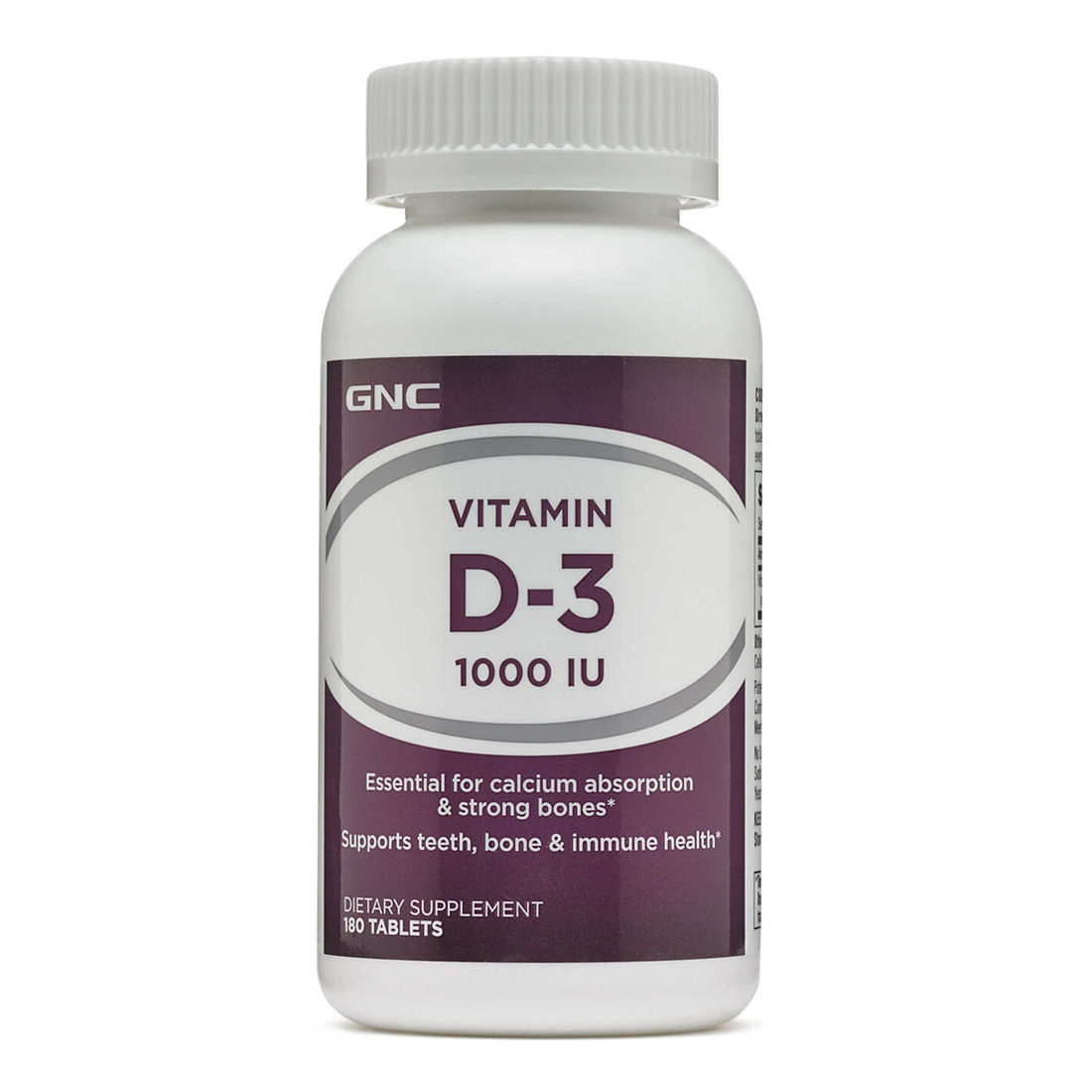 Gnc Vitamin D 3 1000 Iu 180 Tablets Online At Nykaa Com