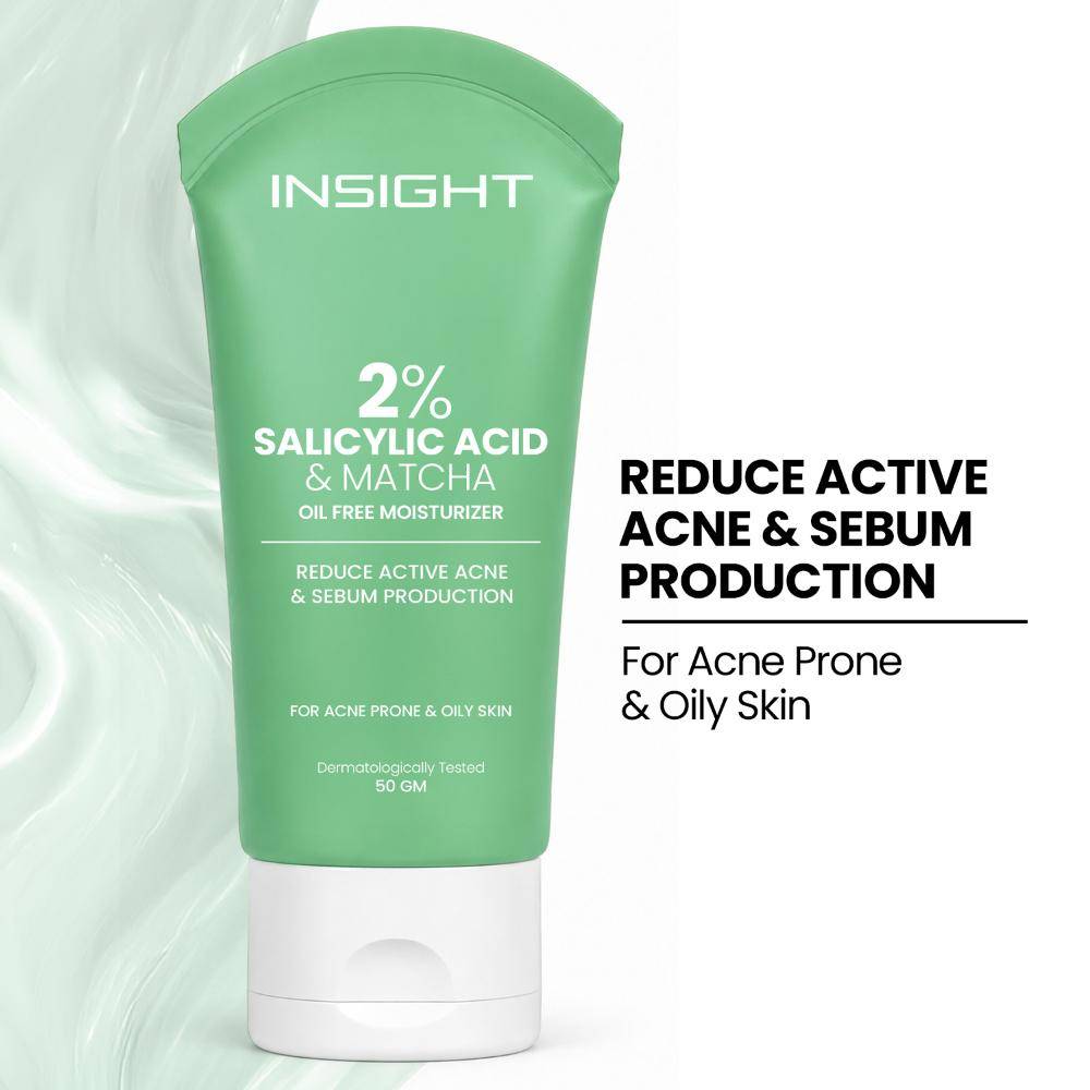 Insight Cosmetics 2% Salicylic Acid & Matcha Oil Free Moisturizer