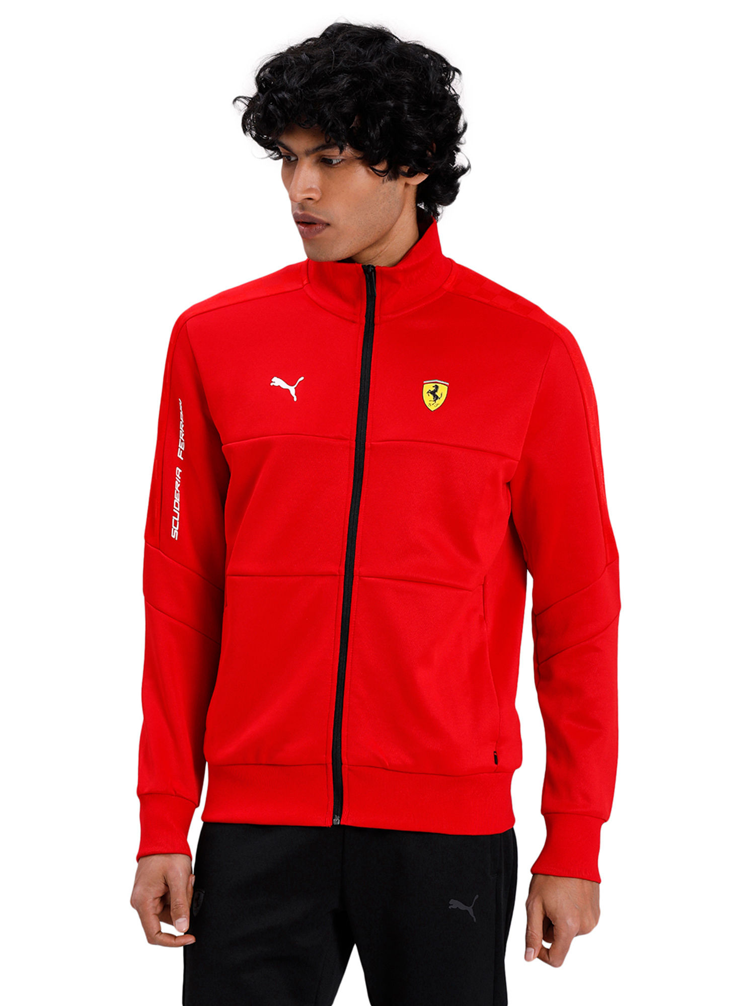 Scuderia ferrari men's discount t7 track jacket