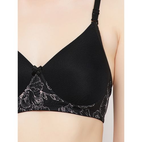 Buy Clovia Polyamide Solid Padded Full Cup Wire Free Everyday Bra