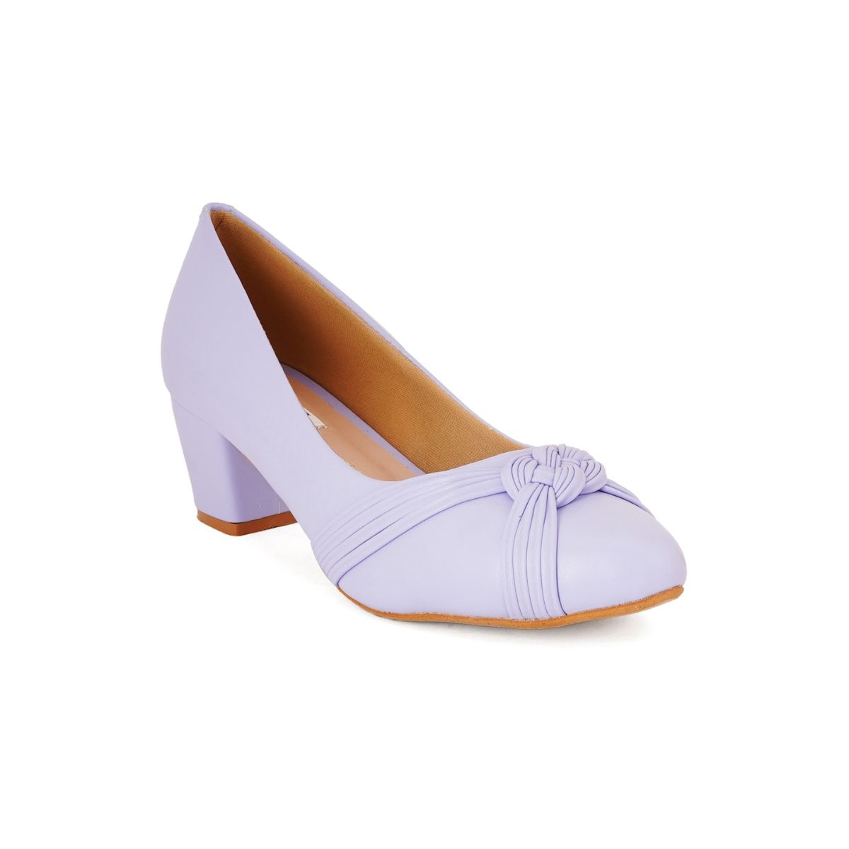 Buy ELLE Purple Women Slip On Pumps Online