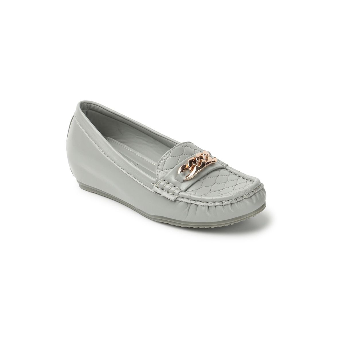 ELLE Grey Women Slip On Loafers Buy ELLE Grey Women Slip On Loafers Online at Best Price in