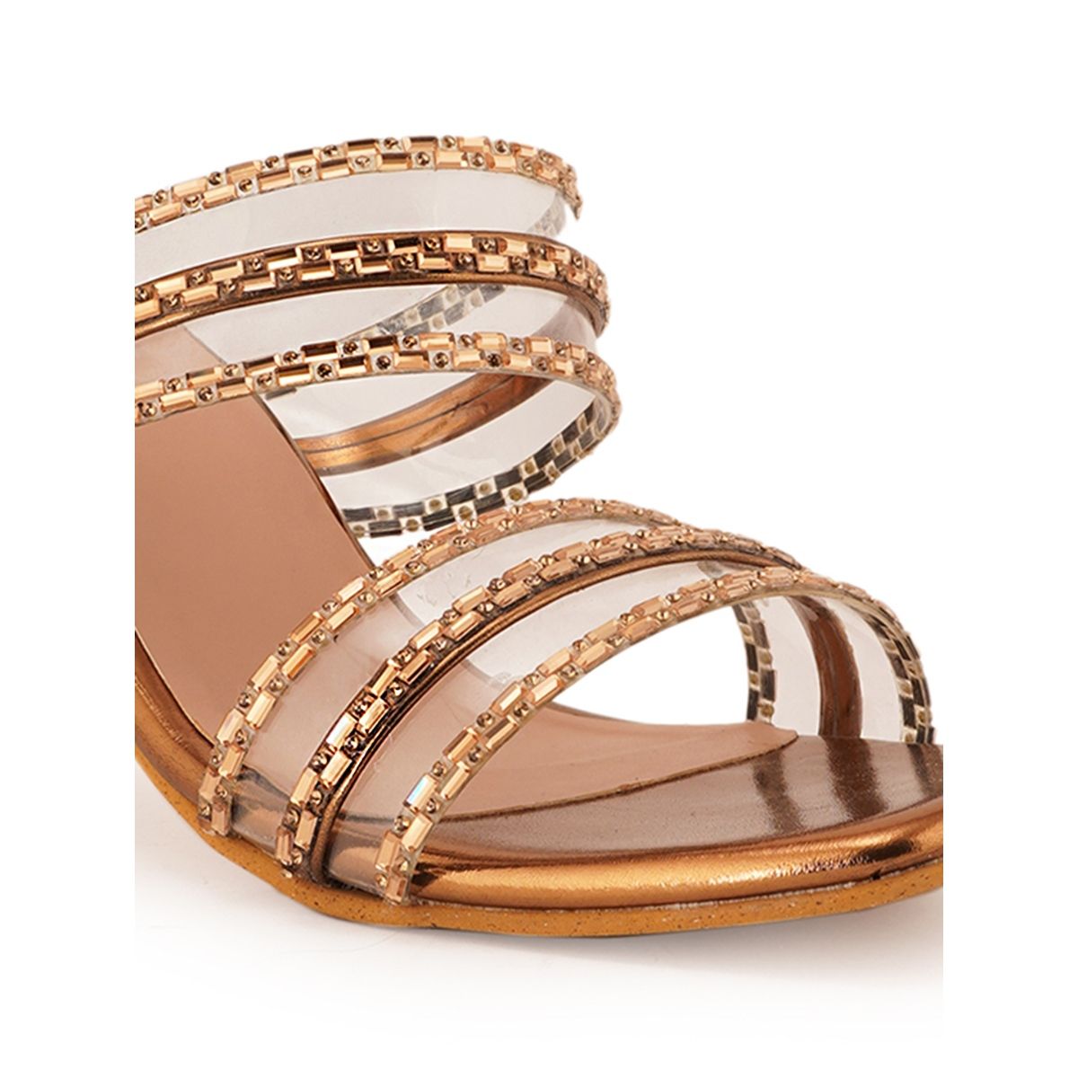 Pearl-lined Slide-in Copper-colored Sandals Womens Size 7.5 | Womens sandals,  Colored sandals, Tory burch miller sandal