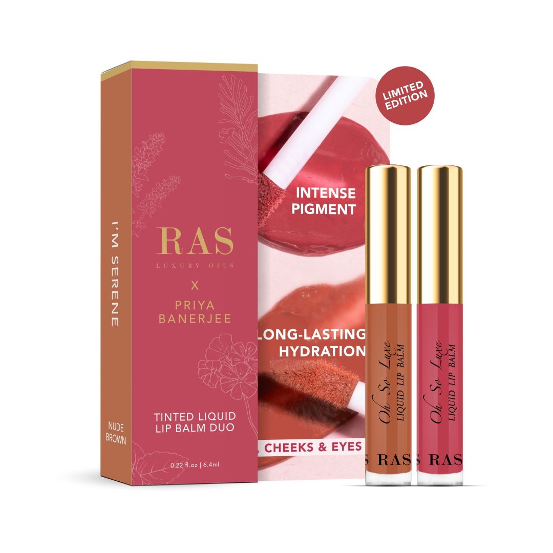 Ras Luxury Oils X Priya Banerjee Tinted Liquid Lip Balm Duo Reviews