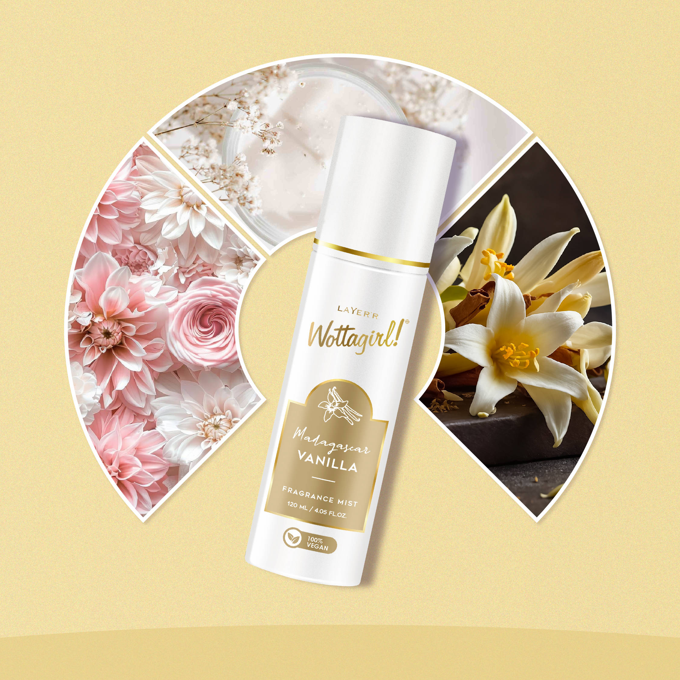 Layer'r Wottagirl! Madagascar Vanilla Fragrance Mist - view 4