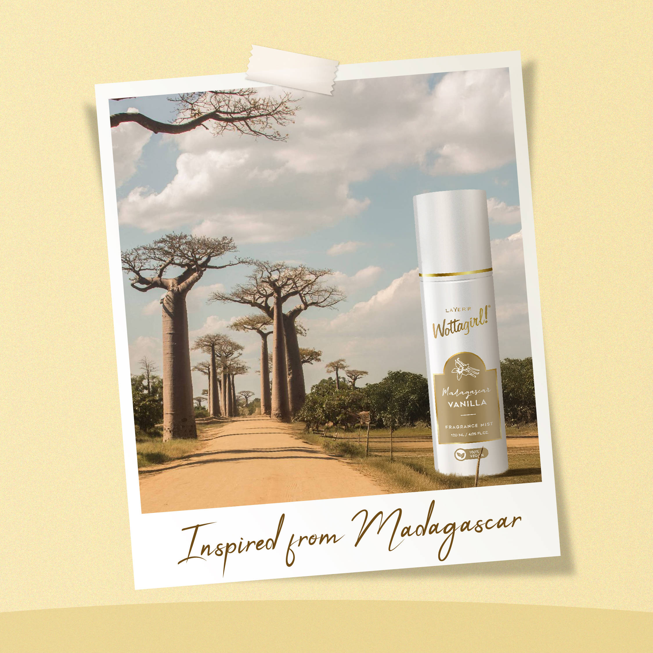 Layer'r Wottagirl! Madagascar Vanilla Fragrance Mist - view 7