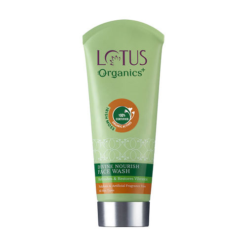 Lotus Organics Divine Nourish Face Wash Buy Lotus Organics Divine Nourish Face Wash Online At Best Price In India Nykaa Frequent special offers and discounts up to 70% off for all products! lotus organics divine nourish face wash