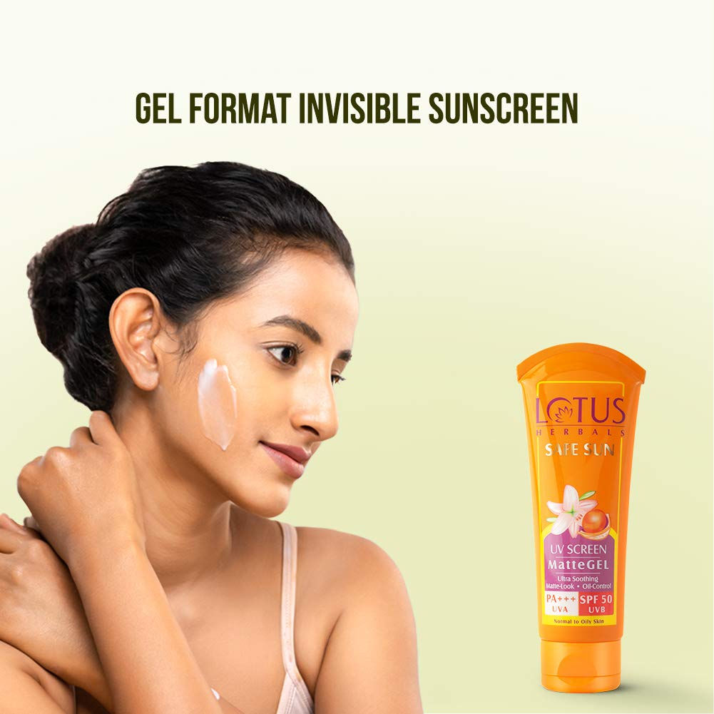 lotus sunscreen for oily skin