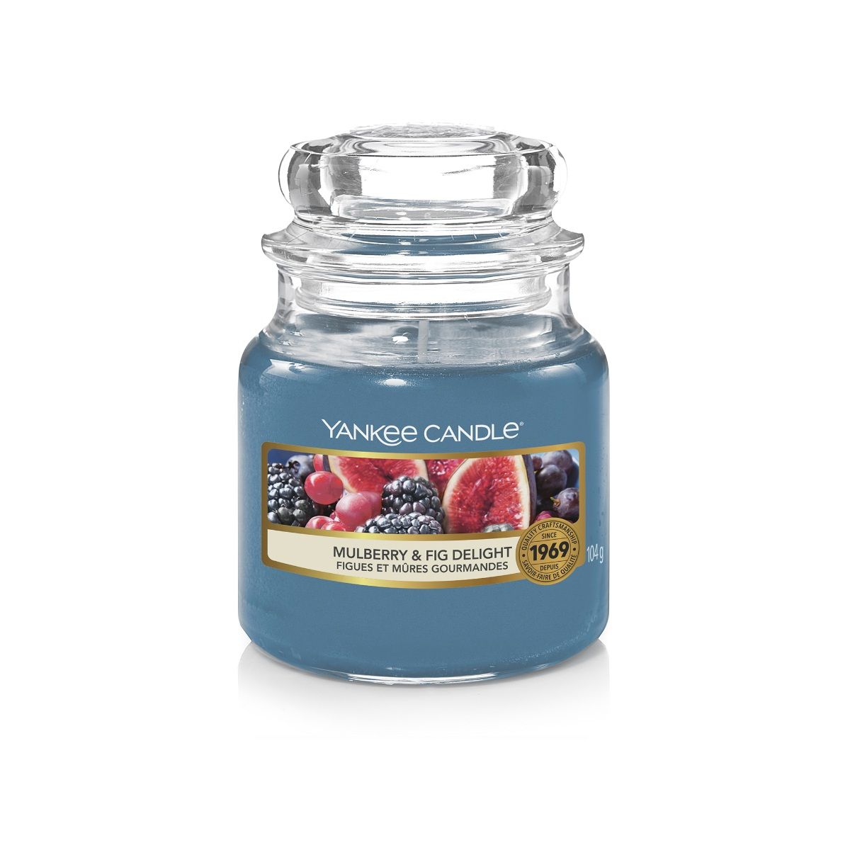 Buy Yankee Candle Original Small Jar Scented Candle - Mulberry & Fig ...