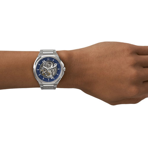 Buy Fossil Evanston Silver Watch BQ2620 (M) Online