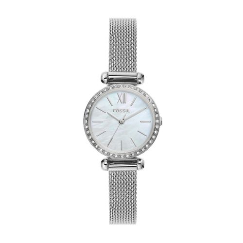 Buy Fossil Tillie Mini Silver Watch BQ3896 (M) Online
