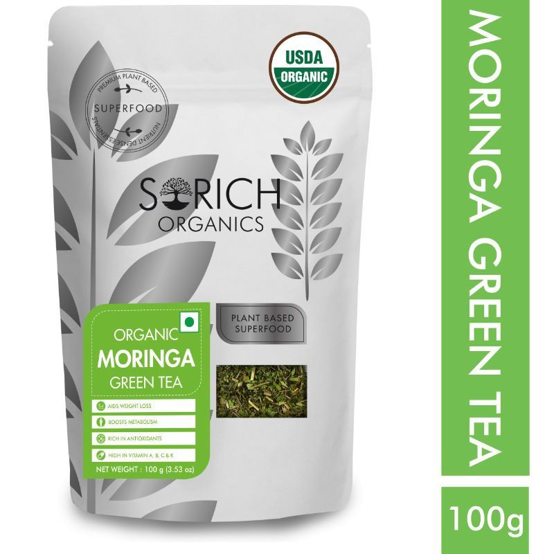 Sorich Organics USDA Organic Moringa Green Tea